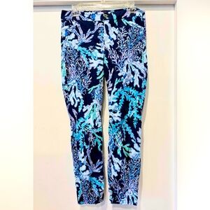 Lilly Pulitzer Kelly skinny ankle pants deep indigo swish